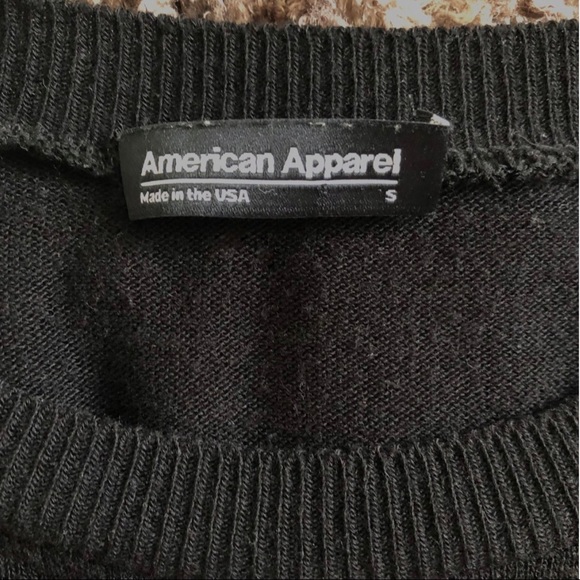 American Apparel Cropped Sweater - Picture 3 of 3